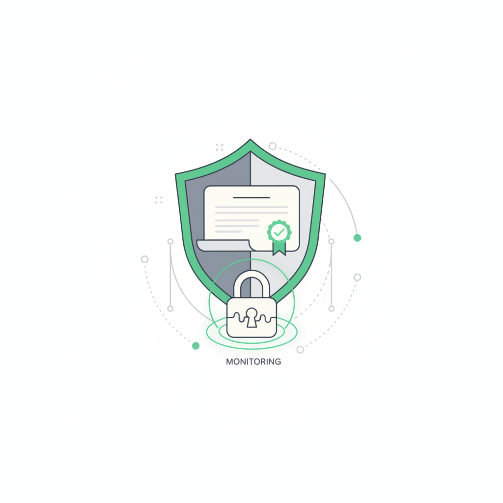 SOC 2 evidence: how to prove SSL is monitored — illustration